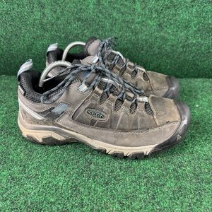 Keen Targhee III Hiking Trail Shoes Men's Size 9 D Gray Leather 1017785